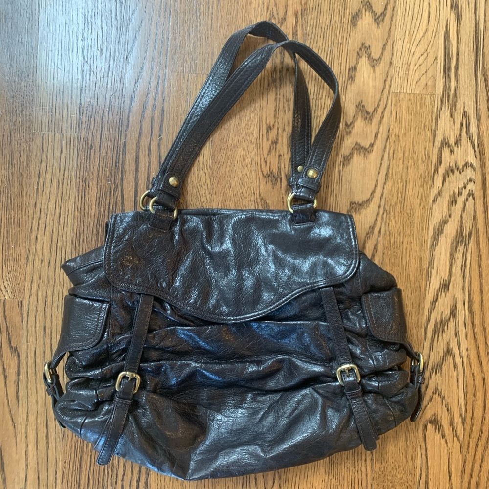 Kooba Leather Shoulder Bag